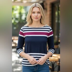 J. Crew Stripe Top Size Small